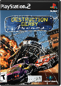Destruction Derby Arenas PAL Playstation 2  box art
